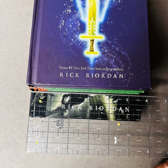 RICK RIORDAN Lot The Last Olympian Demigod Diaries & Demigod Files HC YA Fantasy - Picture 16 of 16